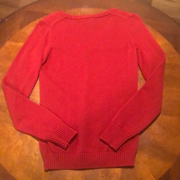 Lacoste V Neck Sweater Size 38 US 6 - Picture 5 of 9